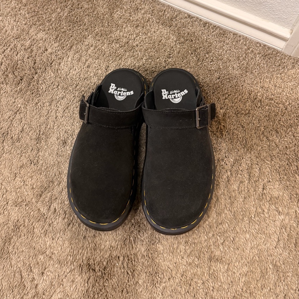 Dr. Martens Black Mules